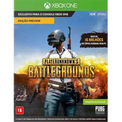 Jogo Playerunknowns Battlegrounds Pubg Original Pra Xbox One