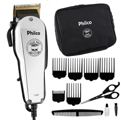 [AME R$ 70 SC R$  48] Máquina de Cortar Cabelo Philco PCR05S - Prata