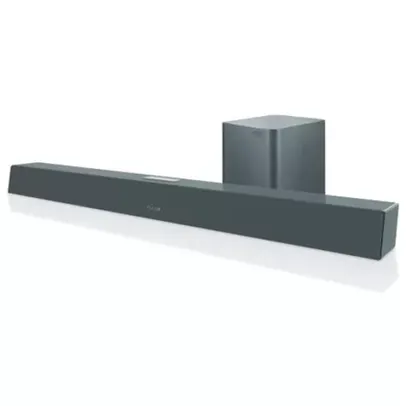 Caixa de Som  Soundbar + Subwoofer 320W Bt/Coax/Óptico/Aux Cinza Pulse - SP381