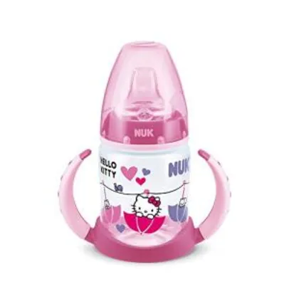 Copo de Treinamento First Choice da Hello Kitty, NUK, rosa, 150 ml | R$29