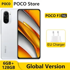 Poco F3 5G 128GB 6GB RAM 120 HERTZ SNAP 870 | R$1.897