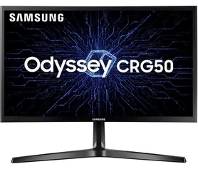 [Primeira compra] Monitor Samsung 24" CRG500 CURVO 144HZ | R$1251