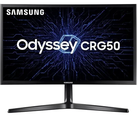 [Primeira compra] Monitor Samsung 24" CRG500 CURVO 144HZ | R$1251