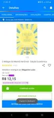 (Clube da Lu) - Livro O Milagre da Manhã | R$12