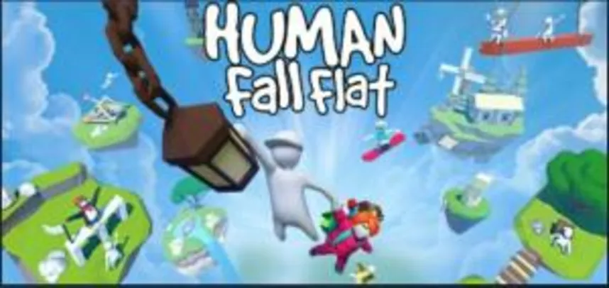 (steam) Human Fall Flat | R$11