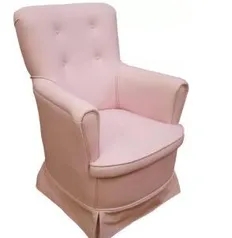 Poltrona Canaã Baby Aconchego Fixa Rosa R$276