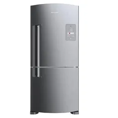 Geladeira Brastemp Frost Free Inverse 573 litros cor Inox com Smart Bar - BRE80AK