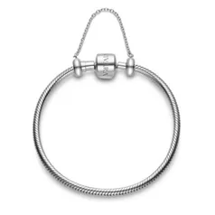 Pulseira Prata Trava de Segurança 18 cm - Life Moments - por R$ 150