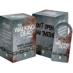 Box - The Walking Dead (5 Volumes) + Brinde - R$69,90