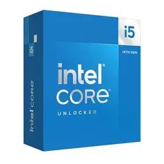 Processador Intel Core i5 14600KF 14ª Geração 3.5 GHz (5.3 GHz Turbo) Cache 24MB LGA1700 - BX8071514600KF