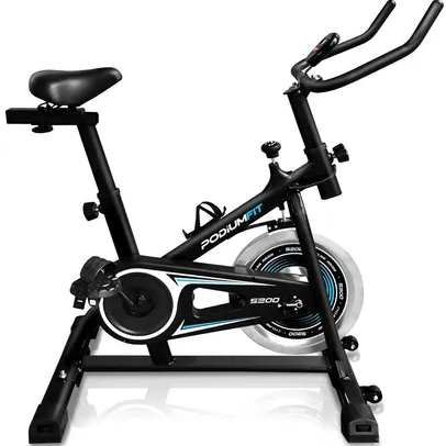 Bicicleta Ergométrica Spinning PodiumFit S200 - Silenciosa | R$1272