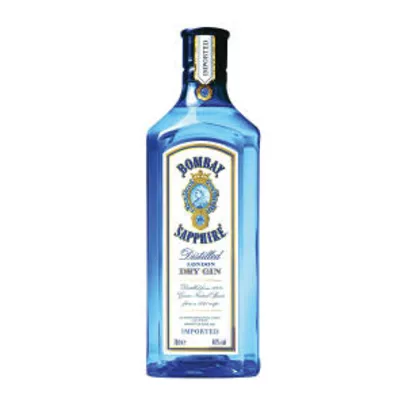 Gin Bombay Sapphire 750ml - R$85