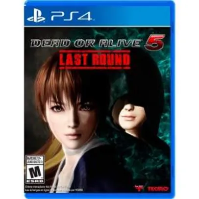 Americanas] Game Dead Or Alive 5: Last Round - PS4 R$44,91