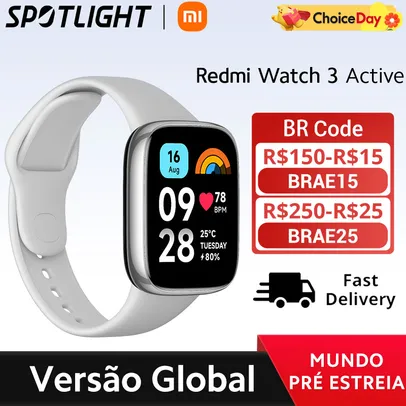 Xiaomi Redmi Watch 3 Active display LCD