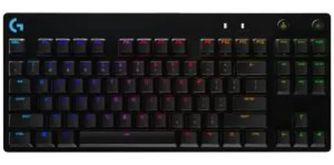 [Reembalado] Teclado Mecânico Pro Logitech TKL | R$378