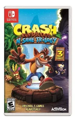 Crash Bandicoot: N. Sane Trilogy  Standard Edition Activision Nintendo Switch Físico