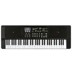 [R$155 BanQi] Teclado Musical Queen’s Student D184557 com 61 Teclas