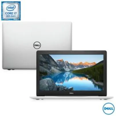 Notebook Dell, Intel®Core™i7,16GB Intel Optane + 4GB RAM, 1TB, Tela de 15,6”, AMD Radeon™530 4GB, Inspiron 15 Série 5000 - R$3411