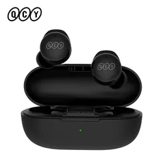 Fone de ouvido QCY T17 Earphone Bluetooth True Wireless Earbuds BT5.1 HIFI Headphone Touch Control Low Latency Mode ENC Earbud Long Standby 26H|Blu