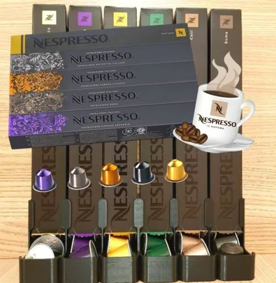 [ receba R$50,00 com Ame] Nespresso Variado 50 cápsulas de café | R$ 125