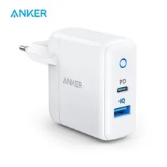 Carregador de Tomada Rápido Anker PowerPort PD+ 2 | R$140