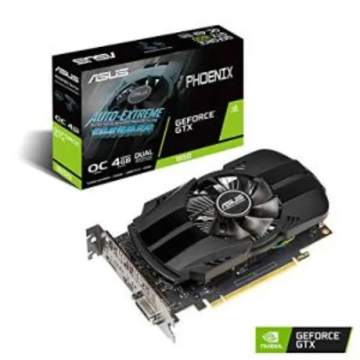 Placa de Vídeo Asus GeForce GTX 1650 4GB GDDR5 OC | R$995