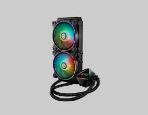 Water Cooler XPG Levante 240, 2x 120mm, RGB | R$650