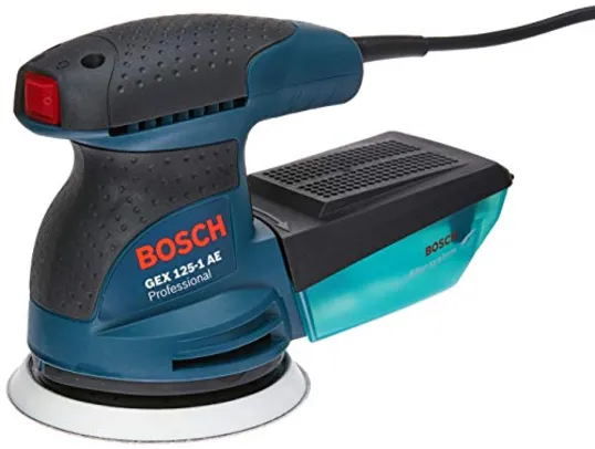 Lixadeira Roto Orbital Bosch GEX 125-1 AE 250W 127V com 1 Coletor de pó | R$371