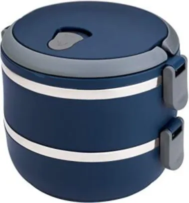 Marmitalunch Box Euro Azul | R$45