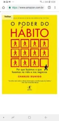 E-book O poder do hábito: Por que fazemos o que fazemos na vida e nos negócios | R$13