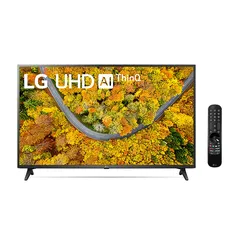 Smart TV Led 50&quot; LG 50UP7550 UHD 4k Bluetooth, Hdr, Wi-Fi, Inteligência Artificial, Google Alex