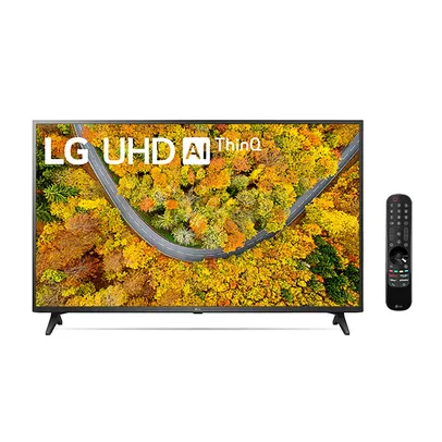 Smart TV Led 50&quot; LG 50UP7550 UHD 4k Bluetooth, Hdr, Wi-Fi, Inteligência Artificial, Google Alex