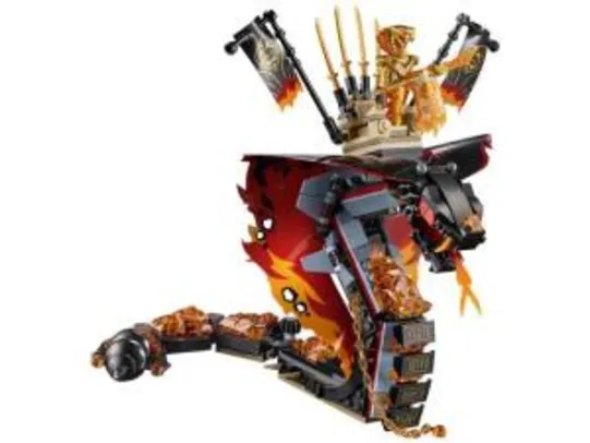 [APP] LEGO Ninjago Dente de Fogo 463 Peças - 70674