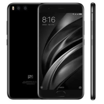 Xiaomi Mi 6 4G - PRETO -SMARTPHONE - 6GB RAM/64GB - R$1401