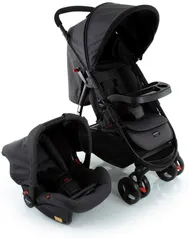 Carrinho de bebê Travel System Nexus Cosco - Preto (Mescla) | R$760