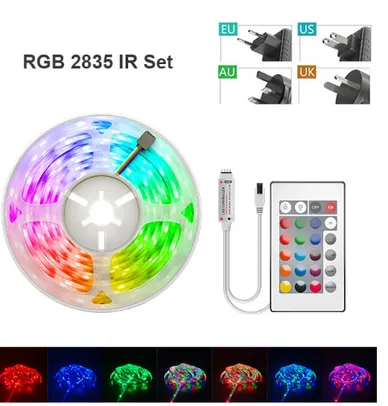 (Novos Usuários) Luz de led RGB 2835 impermeável - 5 mts