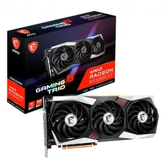 Placa de Vídeo MSI Radeon RX 6900 XT GAMING X TRIO 16G 16GB GDDR6 | R$14.000