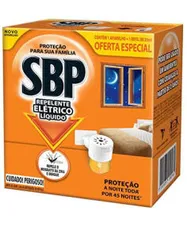 [PRIME + Rec] Repelente Elétrico Líquido SBP (mín. 5) | R$8,91