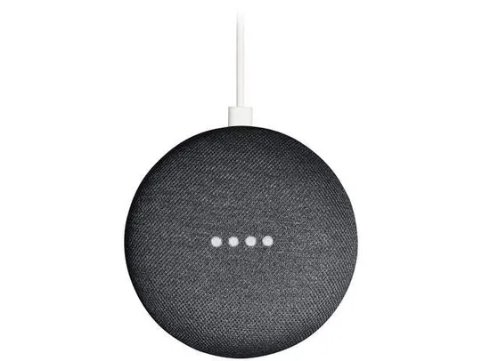 Nest Mini 2ª geração Smart Speaker  - Google Assistente Cor Carvão