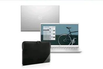 [MAGALUPAY | R$3.570] Kit Notebook Ultrafıno Dell Inspiron i5402 14" Full HD 11a Ger. Intel i5 8GB 256GB SSD+ Capa Essential