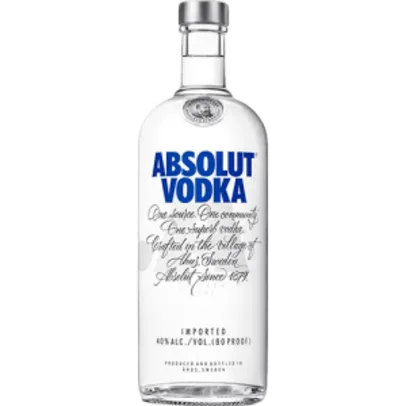 Vodka Absolut Original 1 Litro
- R$58,45