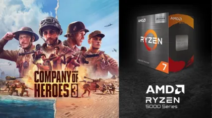 Obtenha o jogo Company of Heroes 3 ao comprar processadores AMD Ryzen série 5000 selecionados