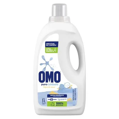 Sabão Liquido OMO Puro Cuidado 3L