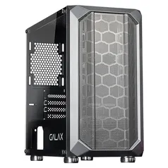 Gabinete Gamer Galax Nebulosa Preto Vidro Sem Fan Gx700 Blac - (Frete Gratuito) | R$245,00