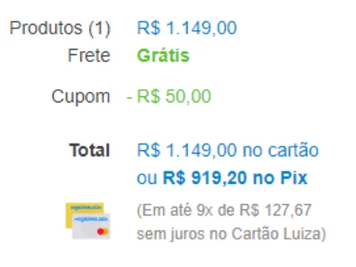 Imagen na descrição da promoção