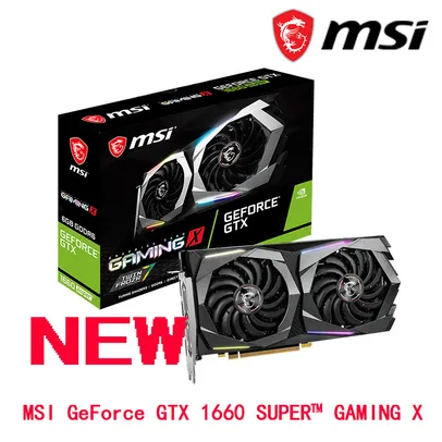 MSI GeForce GTX 1660 SUPER  1660S  12nm 6G GDDR6 192bit  DP HDMI