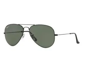 [CC Sub] Óculos Ray Ban Aviador Preto Rb3025 58mm Polarizado + 40% AME (R$142,34)