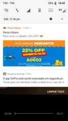 25% OFF em Compras no Peixe Urbano