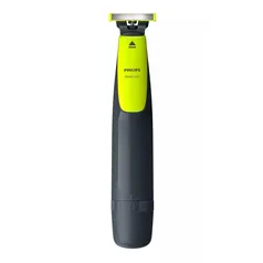 Aparador de Pelos Philips One Blade, 30 Minutos de Autonomia, 2 Pentes Para Barba, Preto/Verde - QP2510/15