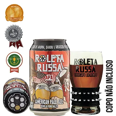 Cerveja Roleta Russa Apa 350 ml Roleta Russa 350 Ml